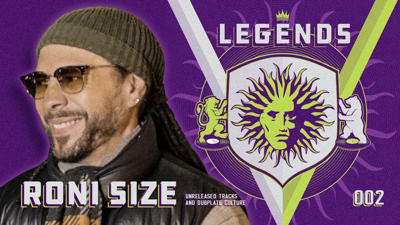 Roni Size | V Legends - Unreleased tracks & Dubplate Culture - YouTube