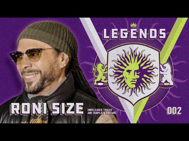 Roni Size | V Legends - Unreleased tracks & Dubplate Culture - YouTube