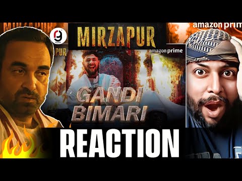 Gandi Bimari ft. @raga | Music Video | Mirzapur | Prime Video India | Reaction By Rg | MIRZAPUR 3