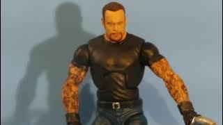 WWE MATTEL ELITE CUSTOM AMERICAN BAD ASS UNDERTAKER WITH MOTORCYCLE