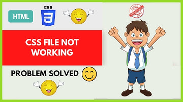👉 How to Fix CSS file is not Working 😀 with HTML in Chrome | Problem Solved 😀