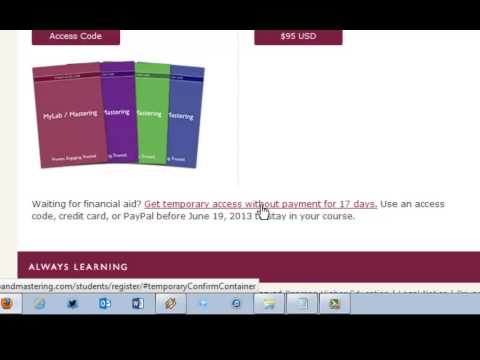 MyITLab for Office 2013: 17 Day Access