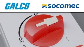 Socomec's Enclosed Sirco M Series Disconnect Switch