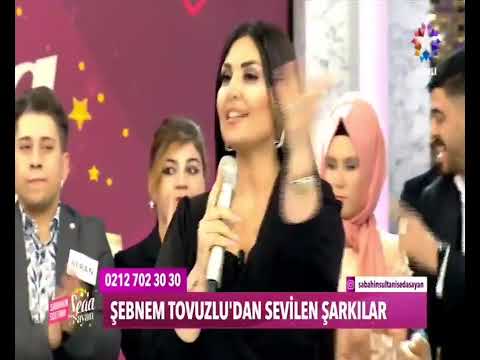 Şebnem Tovuzlu Turkiyede Seda Sayanin verlisinde