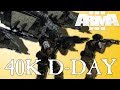 Airborne Guardsman Land Hotter than D-Day | ArmA 3 - A Fustercluck in Only War