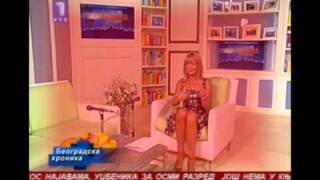 Sladjana Tomašević upskirt again