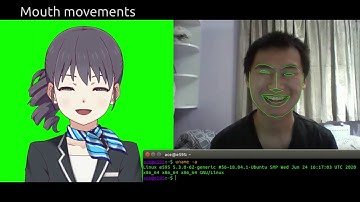 Using webcam to control Live2D Cubism model in Linux