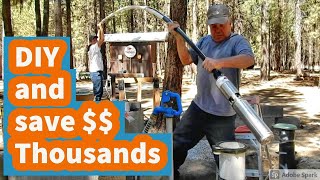 How To Save Money On Your New Water Well - DIY Hookups To Pressure Tank & House