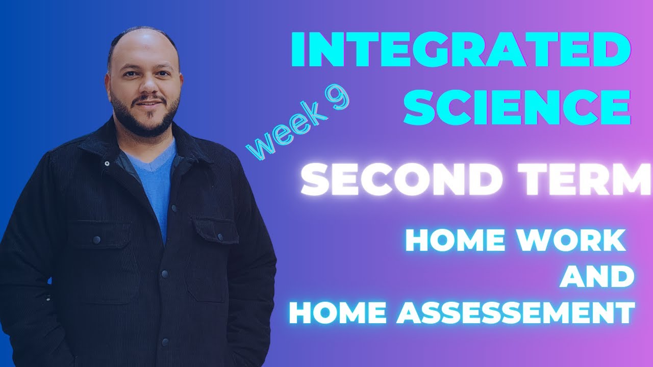 week 9 weekly assessment integrated science / حل تقييمات الاسبوع التاسع لمادة العلوم المتكاملة
