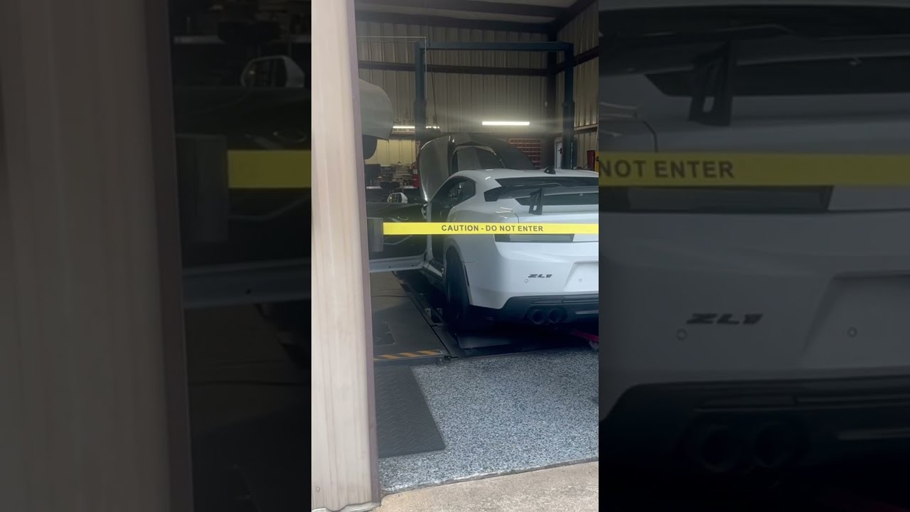 1000 Hp ZL1 Dyno Pull Cammed Camaro Chevy Racing Camarozl1