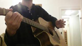 Pink Floyd - Lost for words (Acoustic guitar cover - Intro)