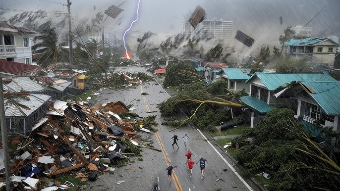 Today Mayotte, France is destroyed! Super cyclone Chido destroys homes across the island - YouTube