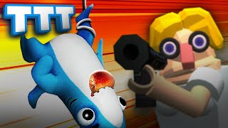 We chum up Ben and throw him into a murder tunnel | Gmod TTT