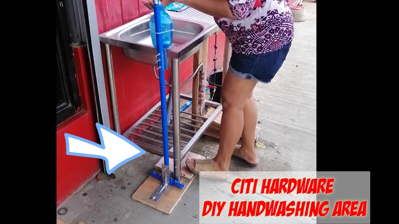 Citi Hardware Roxas || DIY Hand Washing Area || GCQ Health Safety Protocol || Iwasan ang Covid 19