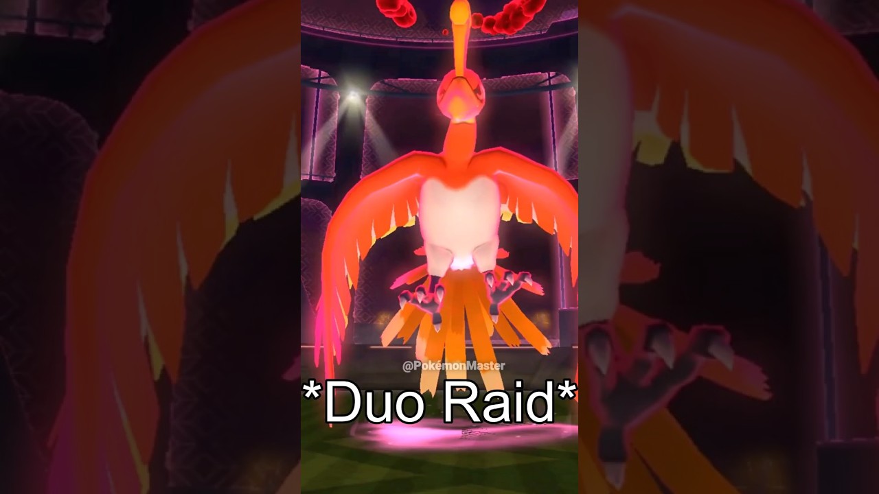 *DUO* DYNAMAX Ho-Oh raid (Without Max Mushroom) in Pokemon GO.