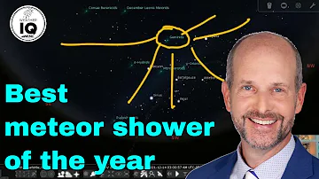 The best meteor shower of the year is tonight and early Tuesday.