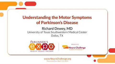Motor Symptoms of Parkinson's Disease - Richard De...