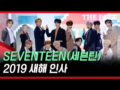 2019 SEVENTEEN(세븐틴)이 전하는 새해 인사