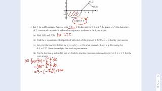 2022 AP Calculus BC FRQ #3