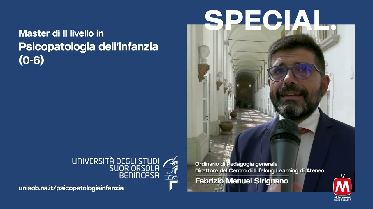 Master di II livello in Psicopatologia dell'infanzia (0-6)