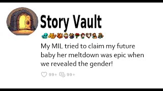 My MIL tried to claim my future baby her meltdown was epic when we revealed the gender