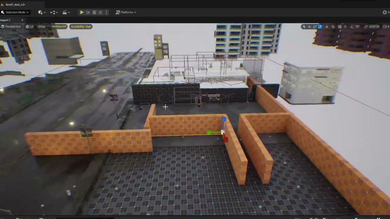 Unreal Engine 5 | Nanite | Expanding FPS Game Level Design Beyond the Restaurant | Devlog