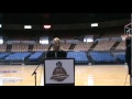 2010 OVC Basketball Media Day - Commissioner DeBauche Addresses the Crowd
