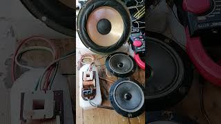 ACOUSTIC SOUND TEST! WSN 2 WAY 2ND ORDER DIVIDING NETWORK.