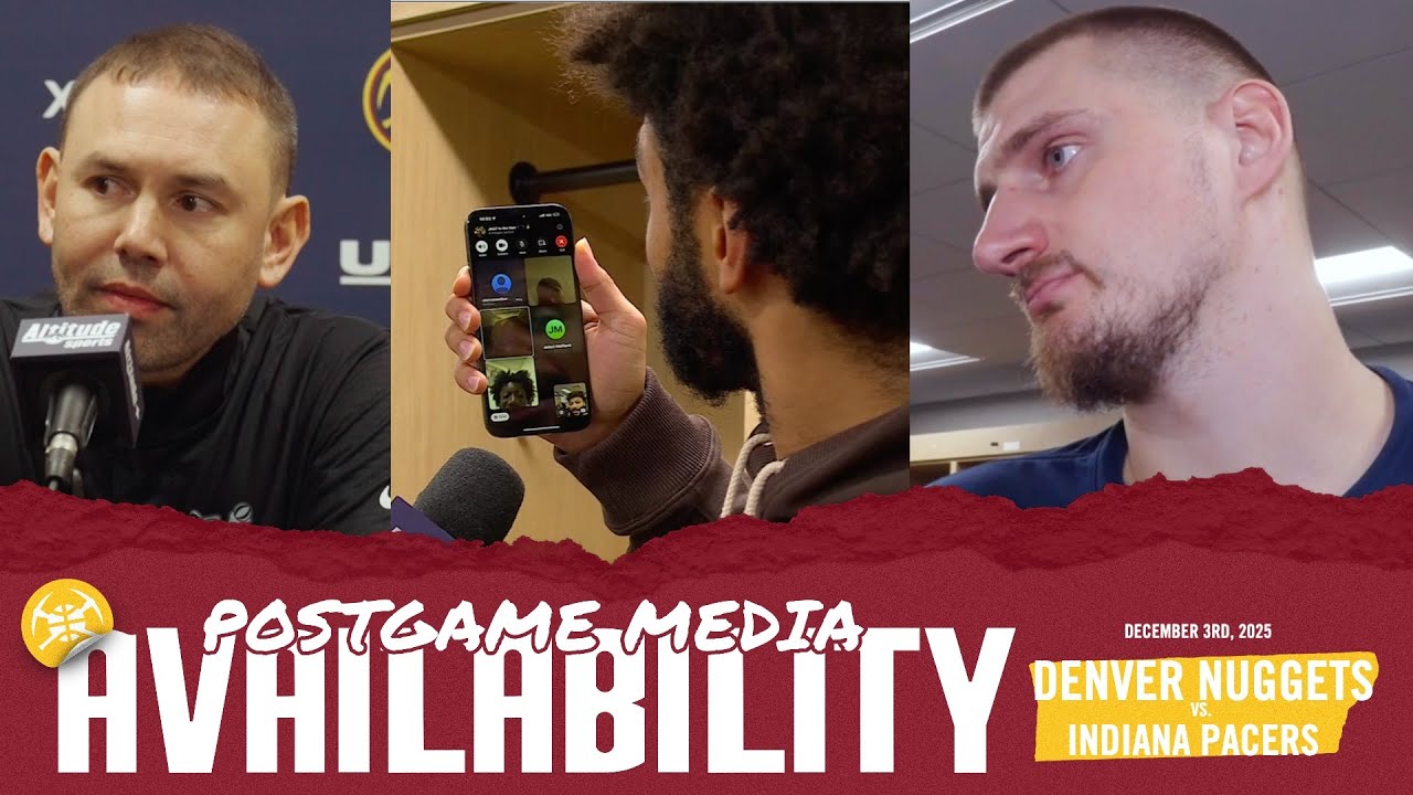ALL Denver Nuggets Postgame Media против IND🎙️