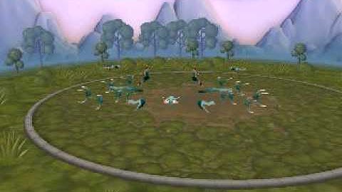 Spore- Hacked Creature (Floating Parts) Energy Swarm