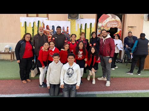 استعراض اغنية معلمين زعلت طاب معلش لا متقفش من احتفال الكريسماس 2026