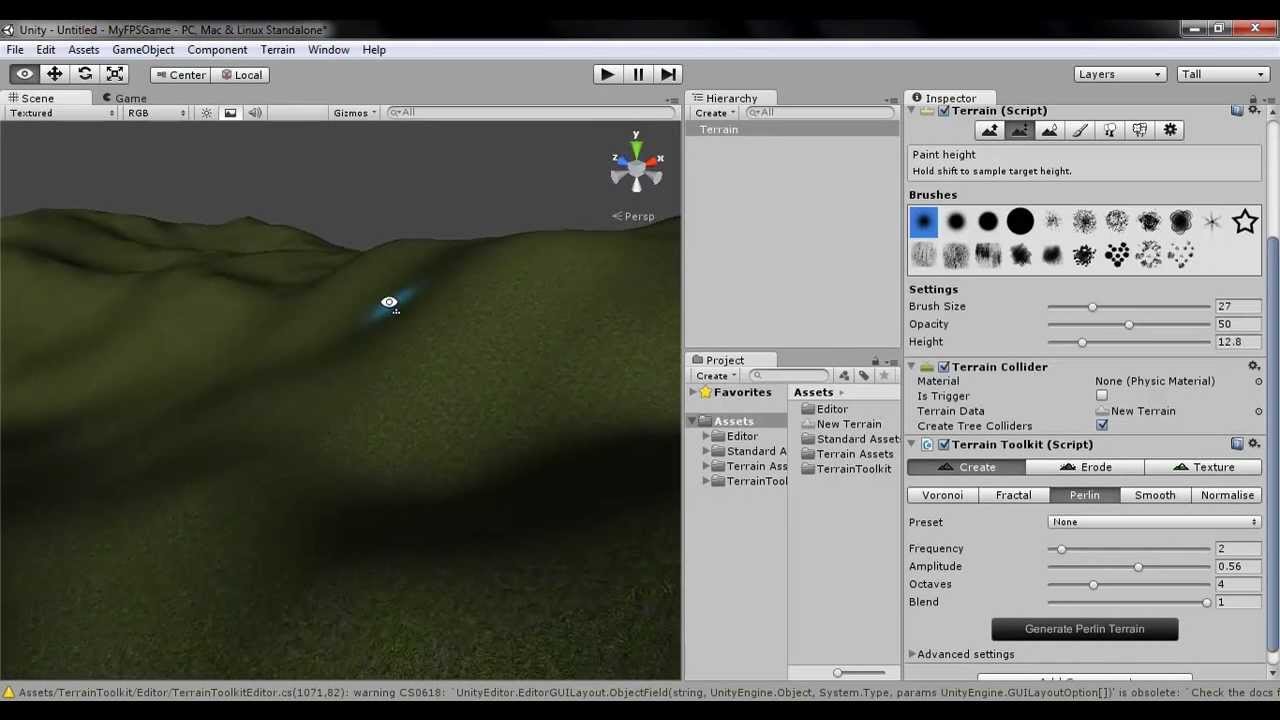 how to create your own game with unity