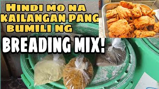 paano gumawa ng Breading Mix pang maramihan / tips and procedures