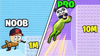 HAYVANA DÖNÜŞÜP EVRİM GEÇİREREK KULEYE TIRMANDIK! 🐒 (Roblox +1 jump evolve tower)