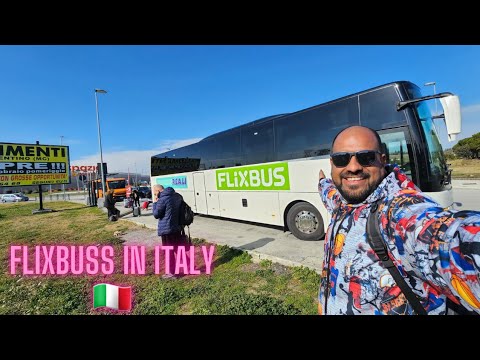 Flixbus Rome Civitanova Marche to Rome Airport 🛫 itlay by buss 🚌 || flixbus buss ...