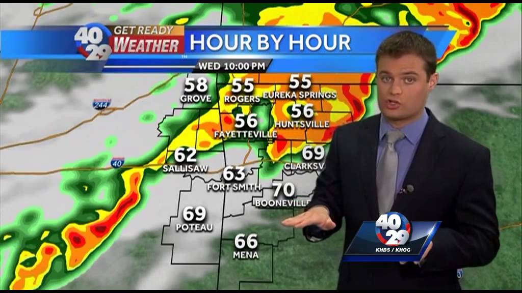 Widespread strong to severe storms expected Wednesday evening - YouTube