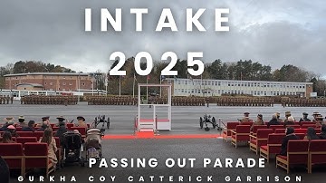 Gurkhas Pass Out Parade || INTAKE 25 || 🇳🇵🇬🇧