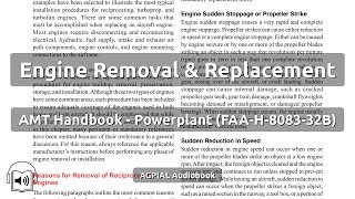 Chapter 8 Engine Removal & Replacement | AMT_POWERPLANT | AGPIAL Audio/Video Book