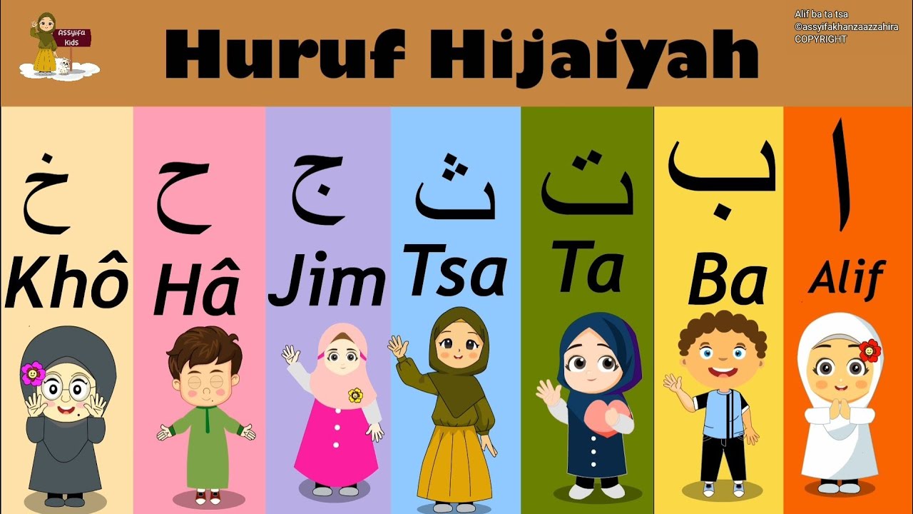 Lagu Anak Islami - Alif ba ta tsa cover by Assyifa | belajar huruf