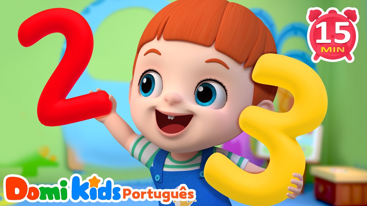 Canções dos Números para Crianças 🔢 | Canções Infantis | Domi Kids | LEFUN Kids TV