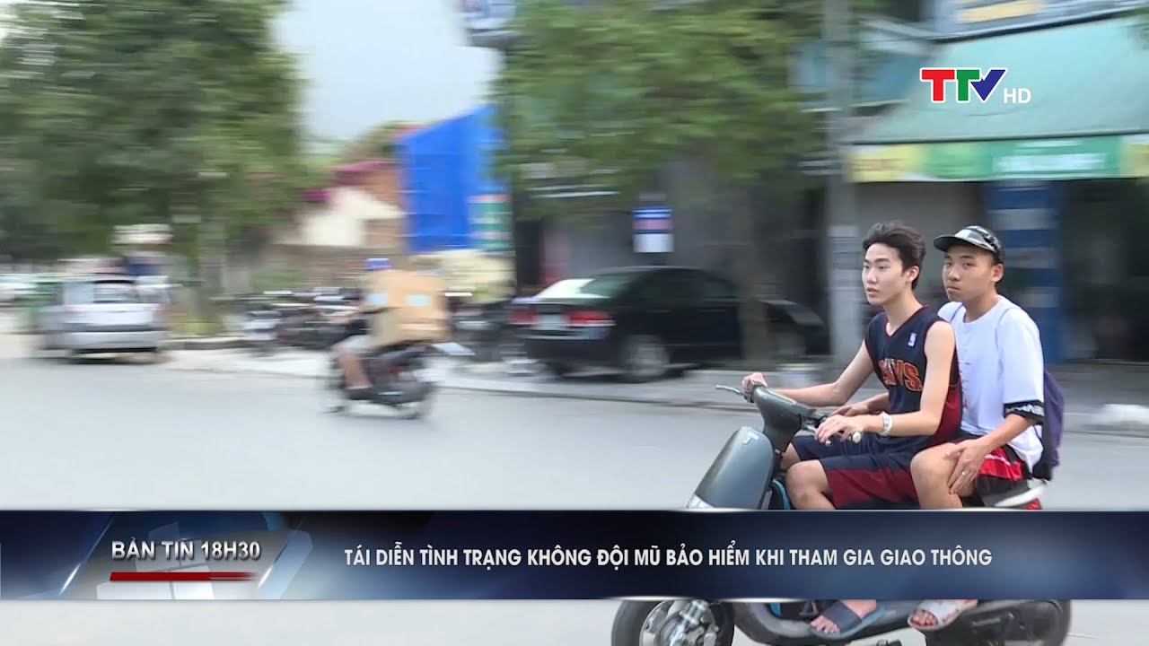 Tái diễn tình trạng không đội mũ bảo hiểm khi tham gia... - youtube