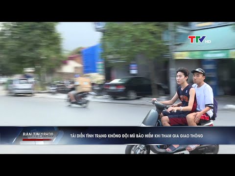 Video Tái diễn tình trạng không đội mũ bảo hiểm khi tham gia... - YouTube
