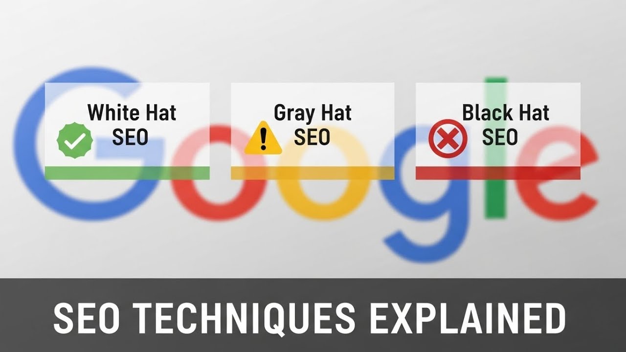 SEO Techniques You MUST Know | White Hat vs Black Hat SEO