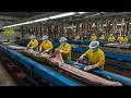Inside the Luxury Python Leather Jacket Factory Process
