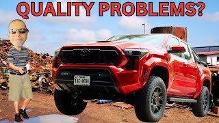 New Tacoma Quality Problems?