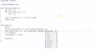 C++ Threading #7: Future, Promise and async() screenshot 5