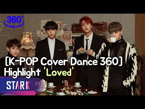 [K-POP Cover Dance 360] Highlight 'Loved' 댄스 배우기(하이라이트 '사랑했나봐' VR CAM)