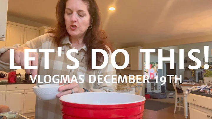 Vlogmas Day 12:  Baking and Wrapping And Movies an...