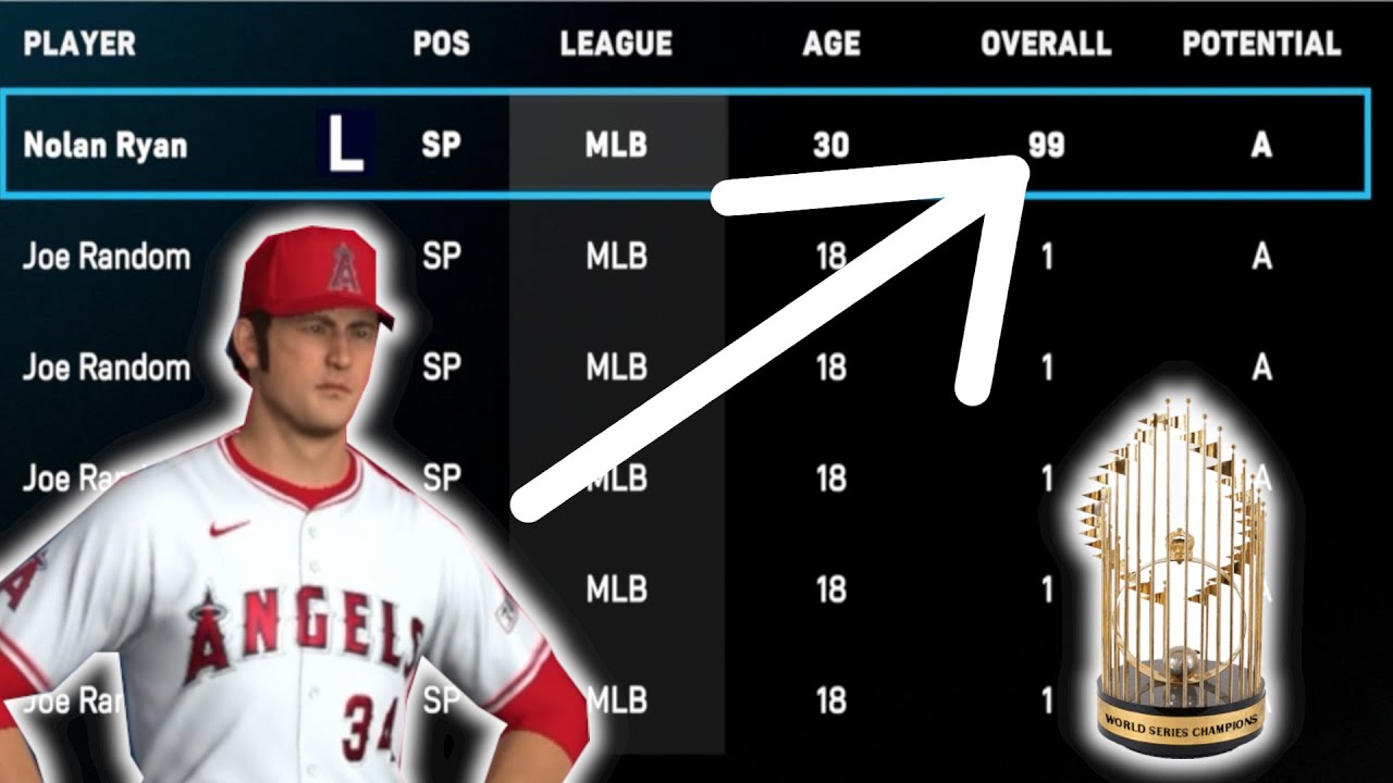 I put NOLAN RYAN in a 0 OVERALL LEAGUE and it *BROKE* the GAME 