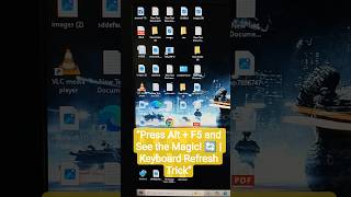 “Press Alt + F5 and See the Magic! 🔄 | Keyboard Refresh Trick”